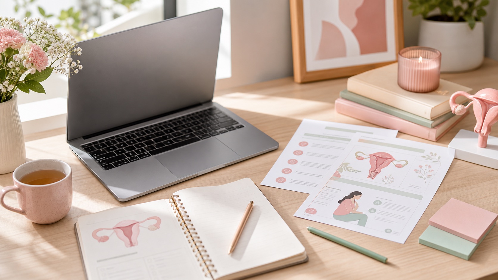 Guias y materiales de contenido medico para mujeres